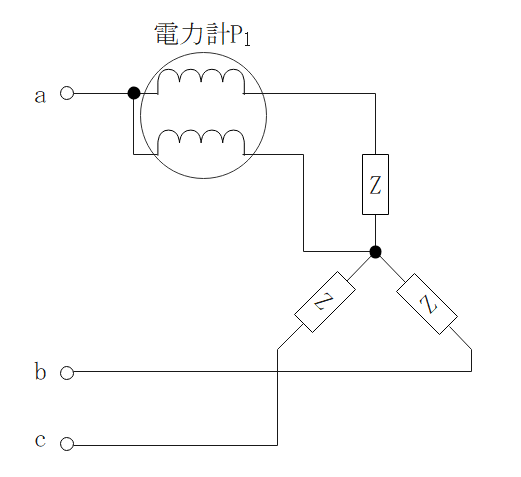 一電力計法